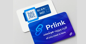 کارت ویزیت هوشمند ساده